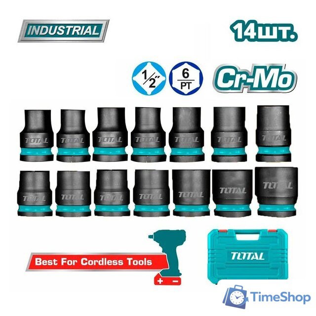 Головка слесарная Total THISTD12141 - Изображение №1 — Интернет-магазин Time-Shop