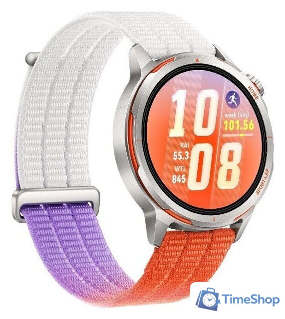 Умные часы Huawei Watch GT Runner 2 (серебристый/оранжевый, международная версия) - Изображение №3 — Интернет-магазин Time-Shop