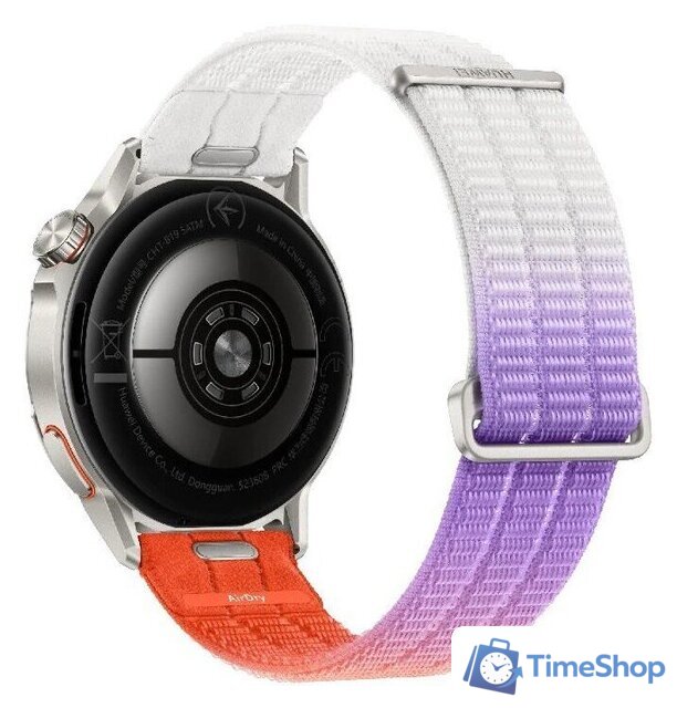 Умные часы Huawei Watch GT Runner 2 (серебристый/оранжевый, международная версия) - Изображение №4 — Интернет-магазин Time-Shop