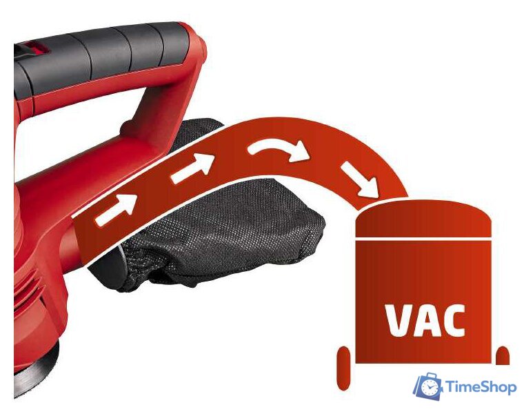 Эксцентриковая шлифмашина Einhell TC-RS 38 E [4462165] - Изображение №5 — Интернет-магазин Time-Shop