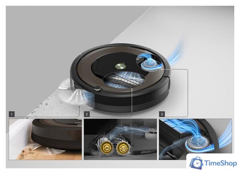 Робот-пылесос iRobot Roomba 896 - Изображение №11 — Интернет-магазин Time-Shop
