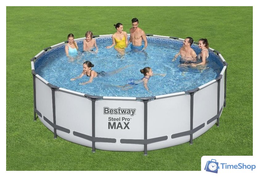 Каркасный бассейн Bestway Steel Pro Max 5612Z (488x122) - Изображение №6 — Интернет-магазин Time-Shop