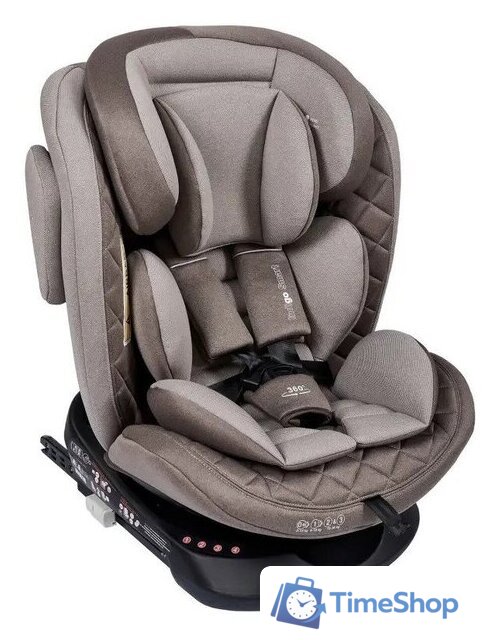 Детское автокресло Indigo Smart Isofix (бежевый/коричневый) - Изображение №1 — Интернет-магазин Time-Shop