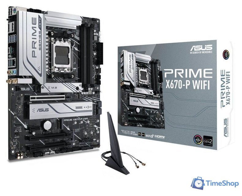 Материнская плата ASUS Prime X670-P WiFi - Изображение №3 — Интернет-магазин Time-Shop