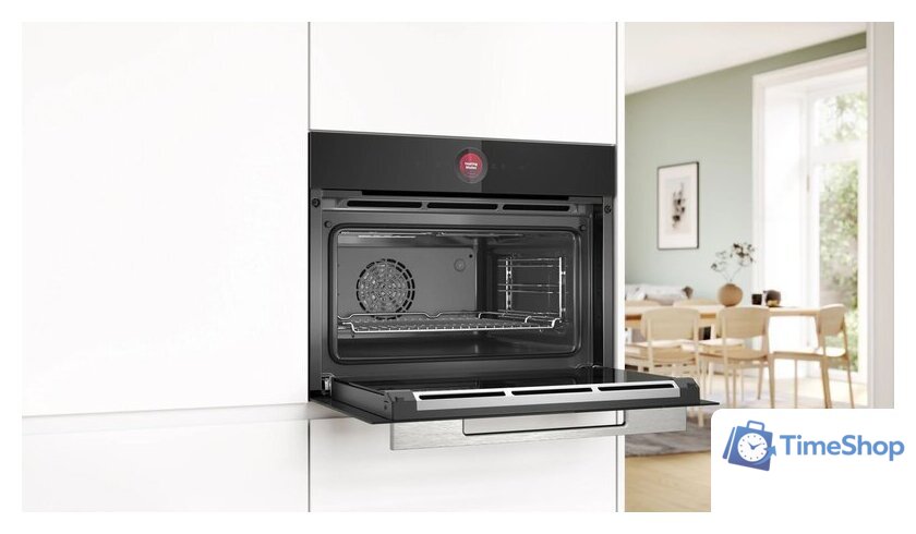 Электрический духовой шкаф Bosch Serie 8 CBG7341B1 - Изображение №4 — Интернет-магазин Time-Shop