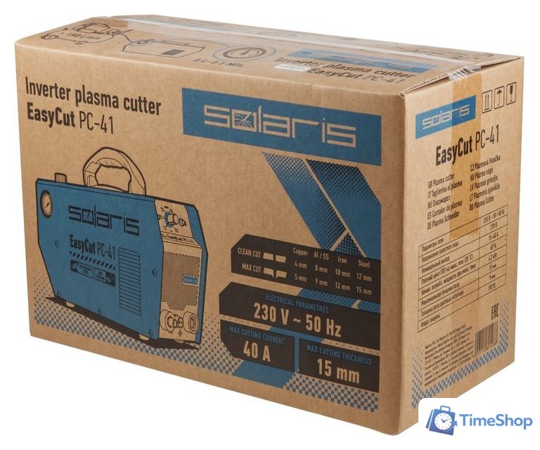 Аппарат плазменной резки Solaris EasyCut PC-41 - Изображение №2 — Интернет-магазин Time-Shop