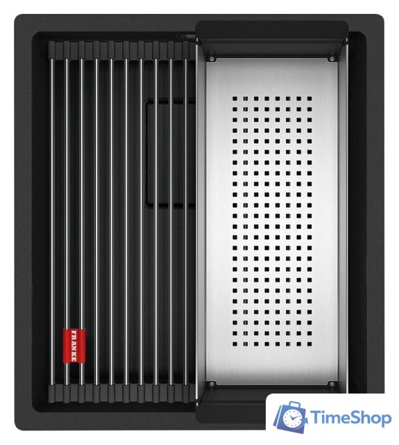 Кухонная мойка Franke Kanon KNG 110-37 125.0721.149 (матовый черный) - Изображение №1 — Интернет-магазин Time-Shop