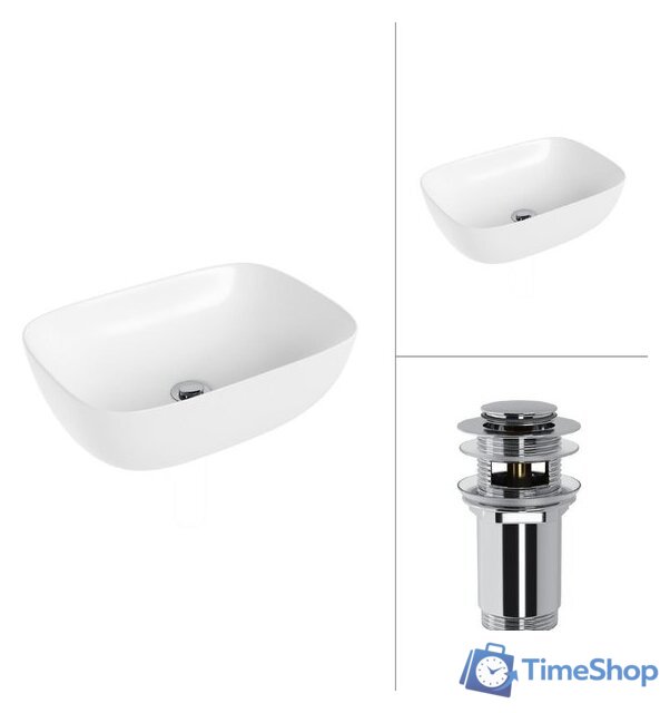 Умывальник Lauter 21493A + клапан 21190CH - Изображение №1 — Интернет-магазин Time-Shop