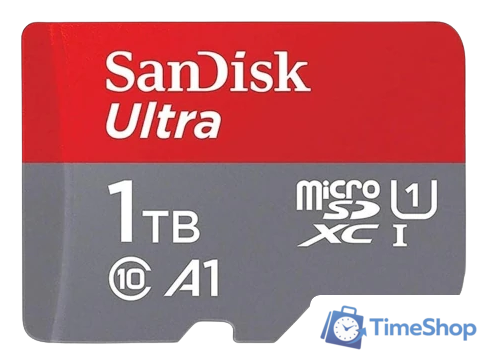 Карта памяти SanDisk Ultra SDSQUAC-1T00-GN6MN microSDXC 1TB - Изображение №1 — Интернет-магазин Time-Shop