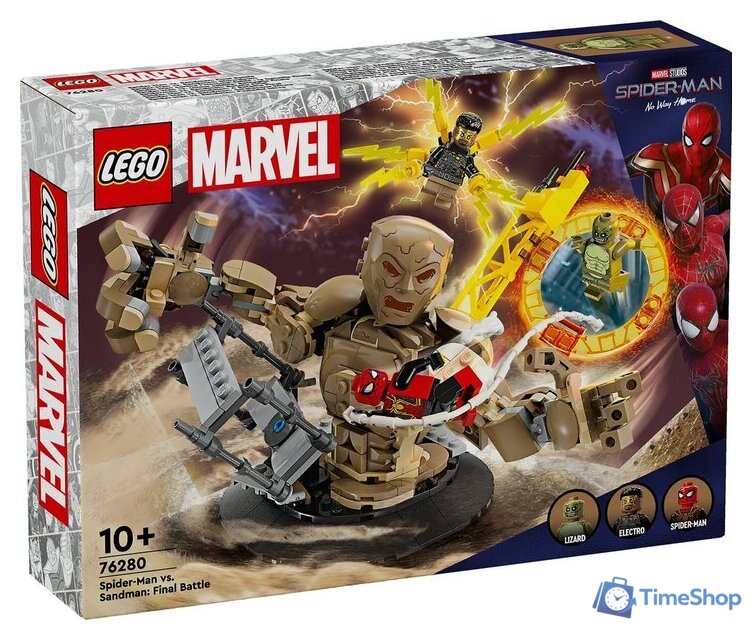 Конструктор LEGO Marvel 76280 Человек-паук против Песочного человека: Последняя битва - Изображение №1 — Интернет-магазин Time-Shop