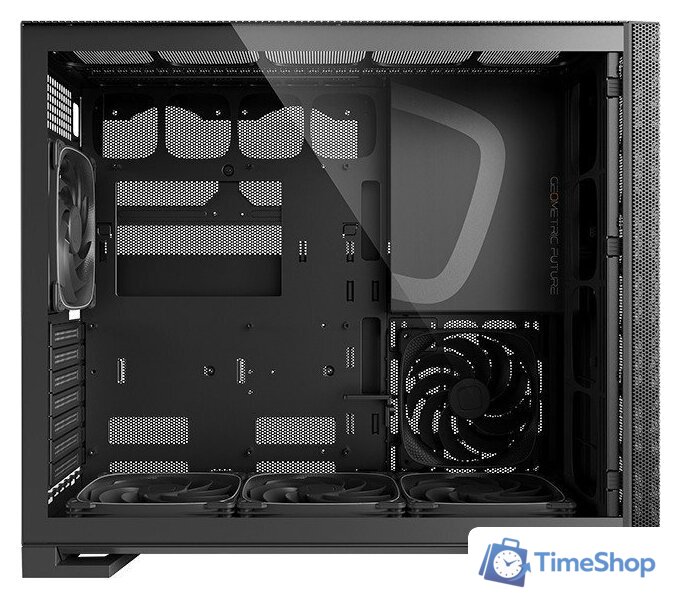 Корпус Geometric Future Model 5 Vent 5FAN (черный/желтый) - Изображение №9 — Интернет-магазин Time-Shop