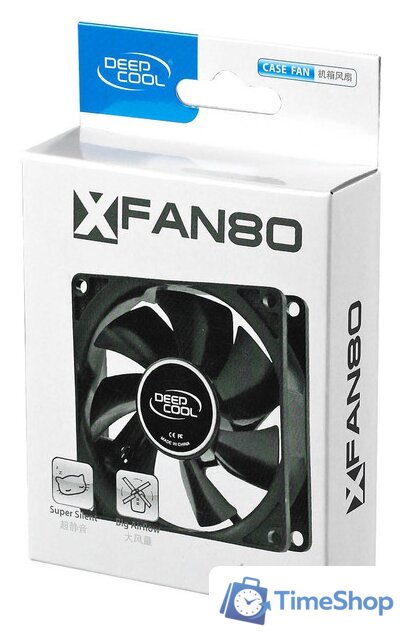 Вентилятор для корпуса DeepCool XFAN 80 - Изображение №4 — Интернет-магазин Time-Shop