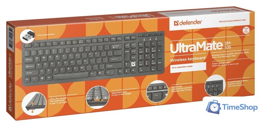 Клавиатура Defender UltraMate SM-535 RU - Изображение №5 — Интернет-магазин Time-Shop