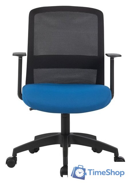 Офисное кресло CACTUS CS-MC333-BKBL (черный/темно-синий) - Изображение №2 — Интернет-магазин Time-Shop