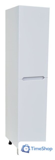  Гамма Шкаф-пенал 50.03 ОФ8 (белый, правый) - Изображение №1 — Интернет-магазин Time-Shop