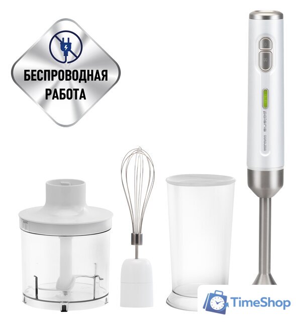 Погружной блендер Polaris PHB 0746 CordLess - Изображение №1 — Интернет-магазин Time-Shop