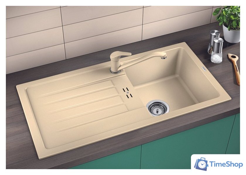 Кухонная мойка Blanco Favum 45 S 524227 (антрацит) - Изображение №2 — Интернет-магазин Time-Shop