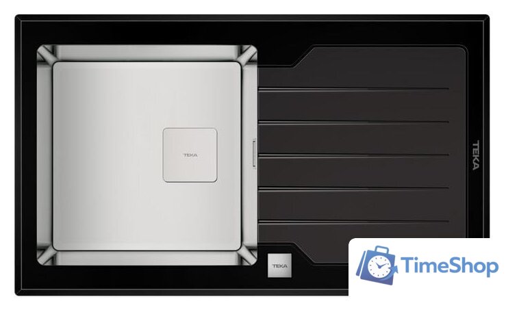 Кухонная мойка TEKA Diamond RS15 1B 1D 86 Auto (черный) - Изображение №1 — Интернет-магазин Time-Shop