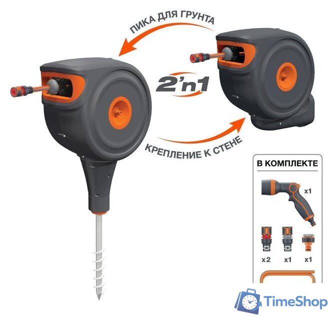 Катушка со шлангом Daewoo Power DWR 3225 - Изображение №1 — Интернет-магазин Time-Shop