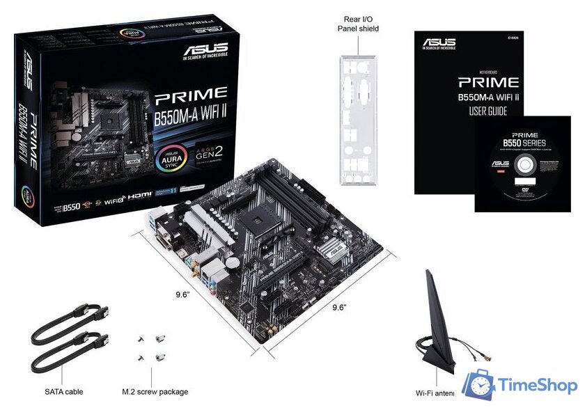 Материнская плата ASUS Prime B550M-A WIFI II - Изображение №6 — Интернет-магазин Time-Shop