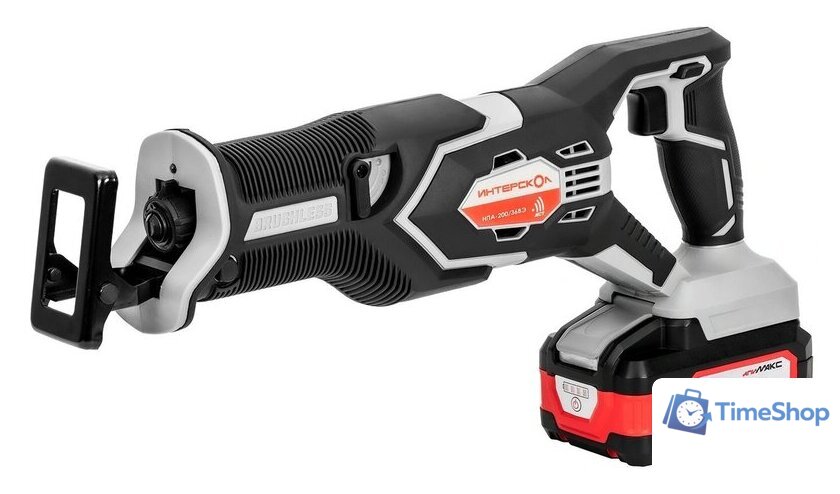 Сабельная пила Интерскол НПА-200/36ВЭ 818.2.2.70 (с 2-мя АКБ, кейс) - Изображение №1 — Интернет-магазин Time-Shop