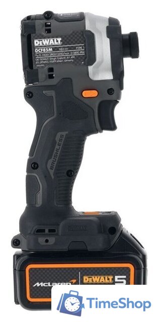 Винтоверт DeWalt DCF85MP2T (с 2-мя АКБ, кейс) - Изображение №4 — Интернет-магазин Time-Shop