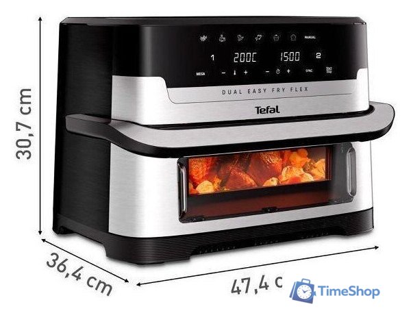 Аэрогриль (аэрофритюрница) Tefal EY922DE0 - Изображение №6 — Интернет-магазин Time-Shop