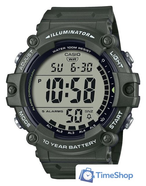 Наручные часы Casio Illuminator AE-1500WHX-3A - Изображение №1 — Интернет-магазин Time-Shop