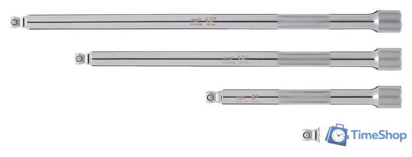 Набор удлинителей слесарных Milwaukee 4932480640 - Изображение №3 — Интернет-магазин Time-Shop