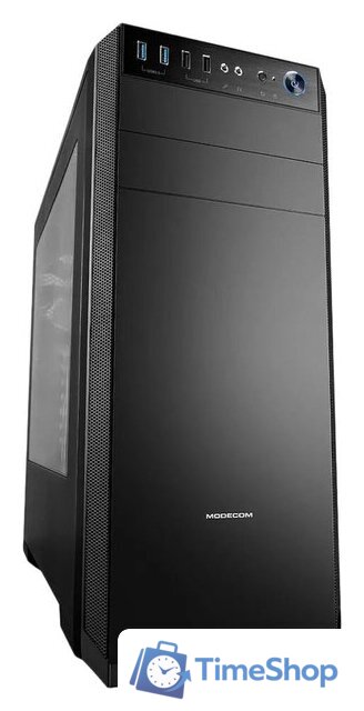 Корпус MODECOM Oberon Pro (черный) - Изображение №1 — Интернет-магазин Time-Shop
