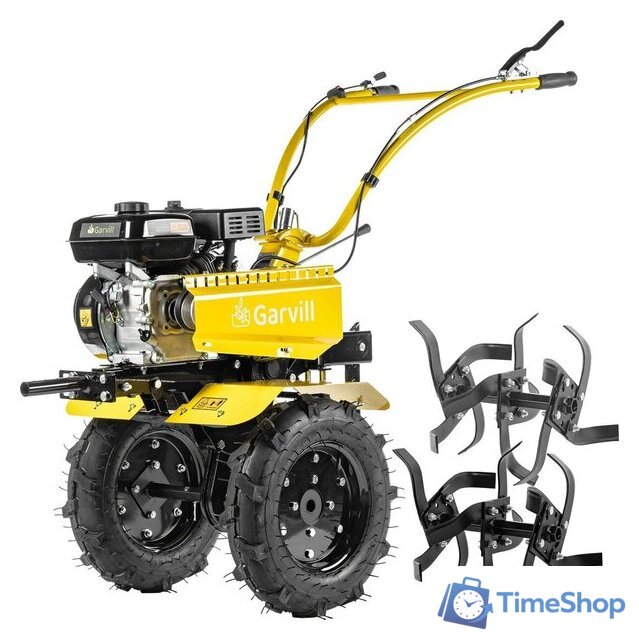 Мотоблок бензиновый Garvill MCP-217K-10 (колеса 4.00-10) - Изображение №1 — Интернет-магазин Time-Shop