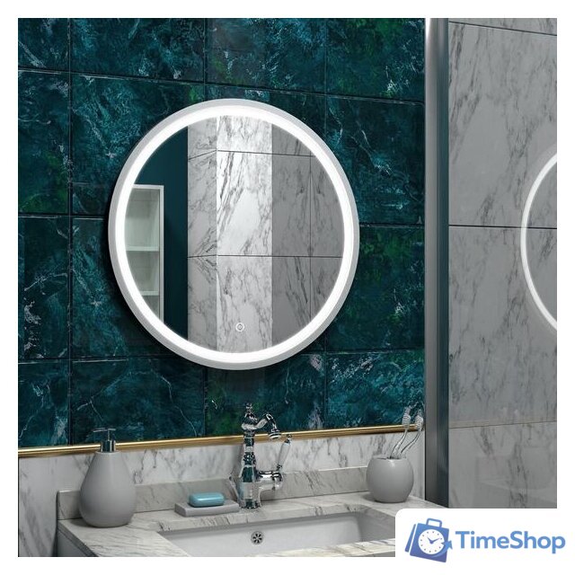  Континент Зеркало Style White Led 60 - Изображение №1 — Интернет-магазин Time-Shop