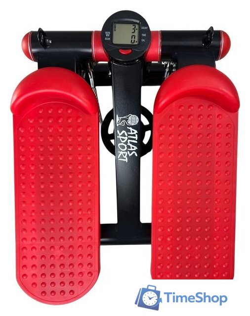 Классический степпер Atlas Sport AS-504 (черный/красный) - Изображение №4 — Интернет-магазин Time-Shop