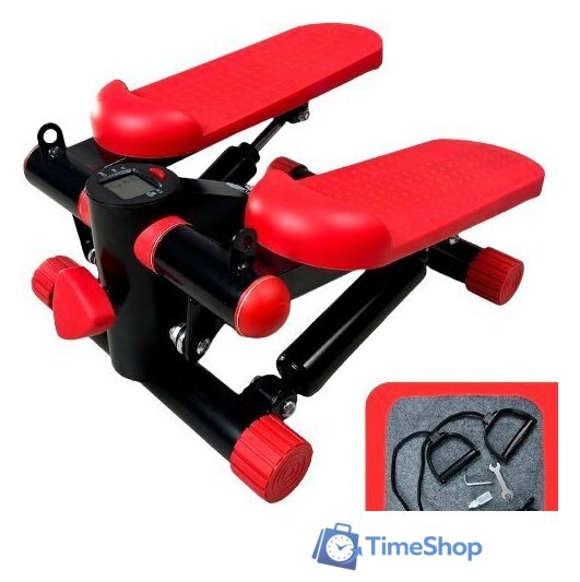 Классический степпер Atlas Sport AS-504 (черный/красный) - Изображение №1 — Интернет-магазин Time-Shop