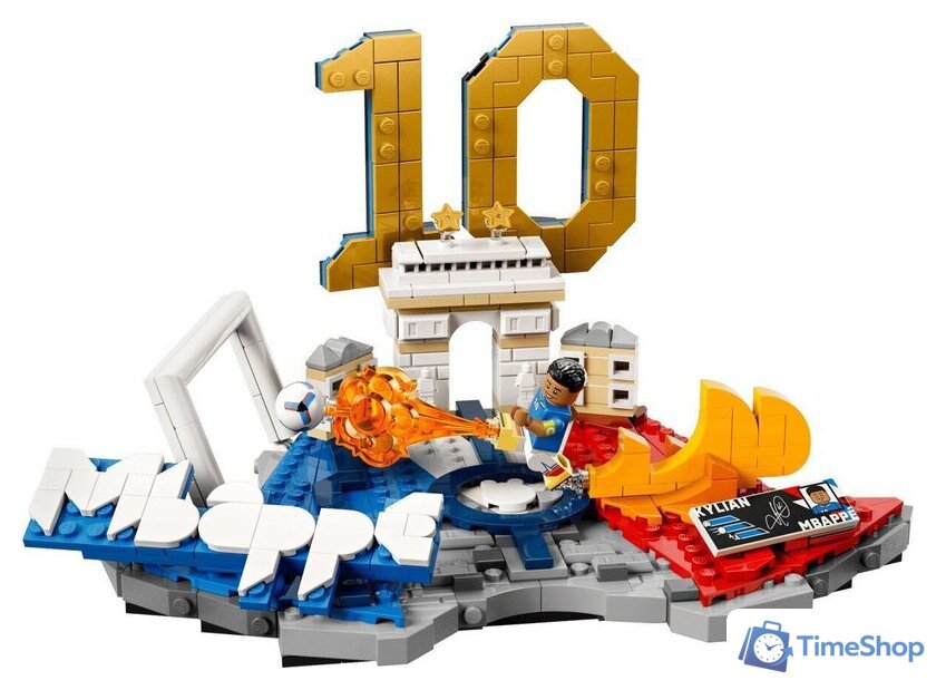 Конструктор LEGO Editions 43013 Килиан Мбаппе – лучшие моменты футбольного матча - Изображение №2 — Интернет-магазин Time-Shop