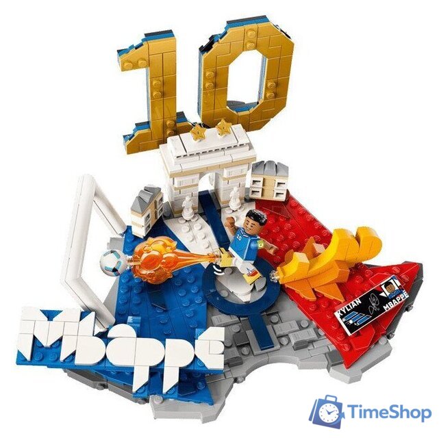 Конструктор LEGO Editions 43013 Килиан Мбаппе – лучшие моменты футбольного матча - Изображение №4 — Интернет-магазин Time-Shop