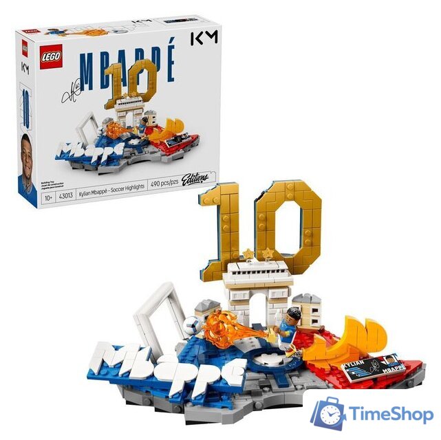 Конструктор LEGO Editions 43013 Килиан Мбаппе – лучшие моменты футбольного матча - Изображение №1 — Интернет-магазин Time-Shop