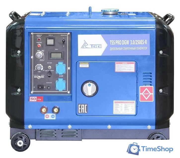 Дизельный генератор ТСС PRO DGW 3.0/250ES-R в кожухе - Изображение №3 — Интернет-магазин Time-Shop