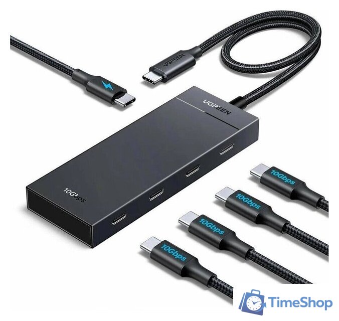 USB-хаб Ugreen CM806 55334 - Изображение №1 — Интернет-магазин Time-Shop