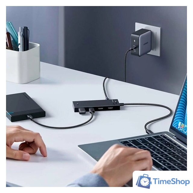 USB-хаб Ugreen CM806 55334 - Изображение №6 — Интернет-магазин Time-Shop