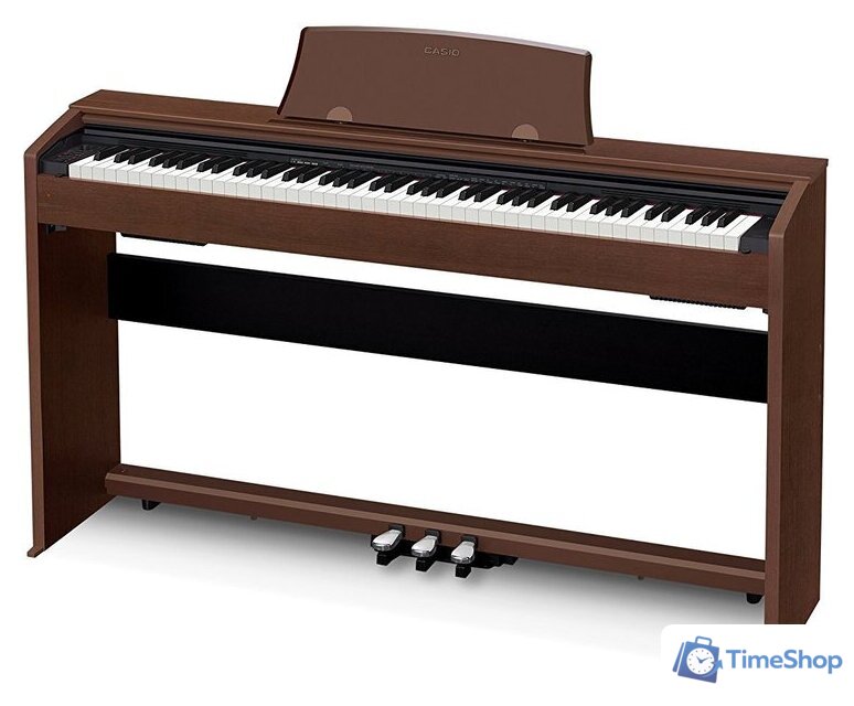 Цифровое пианино Casio Privia PX-770 (коричневый) - Изображение №2 — Интернет-магазин Time-Shop