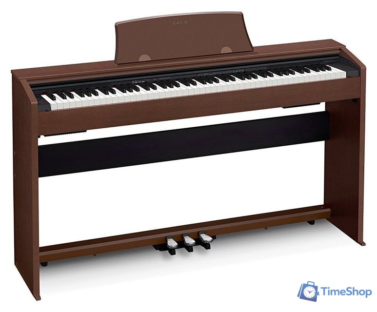 Цифровое пианино Casio Privia PX-770 (коричневый) - Изображение №3 — Интернет-магазин Time-Shop