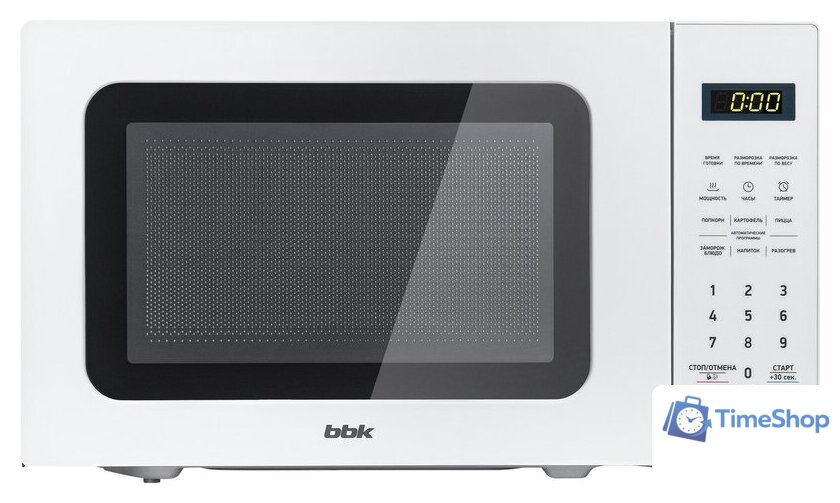 Микроволновая печь BBK 20MWS-767S/W - Изображение №2 — Интернет-магазин Time-Shop