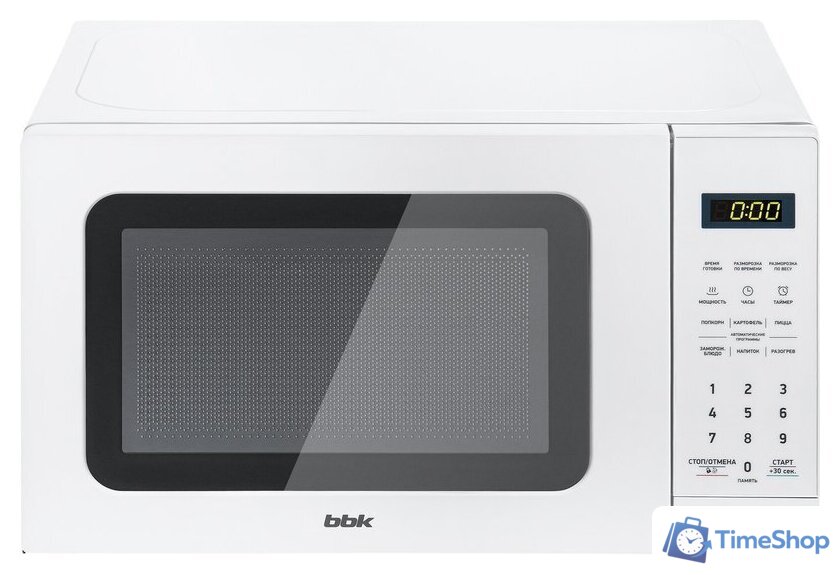 Микроволновая печь BBK 20MWS-767S/W - Изображение №5 — Интернет-магазин Time-Shop