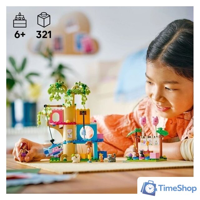 Конструктор LEGO Friends 42666 День рождения кошки и домик на дереве - Изображение №5 — Интернет-магазин Time-Shop