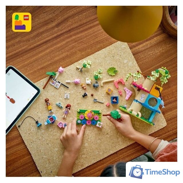 Конструктор LEGO Friends 42666 День рождения кошки и домик на дереве - Изображение №4 — Интернет-магазин Time-Shop
