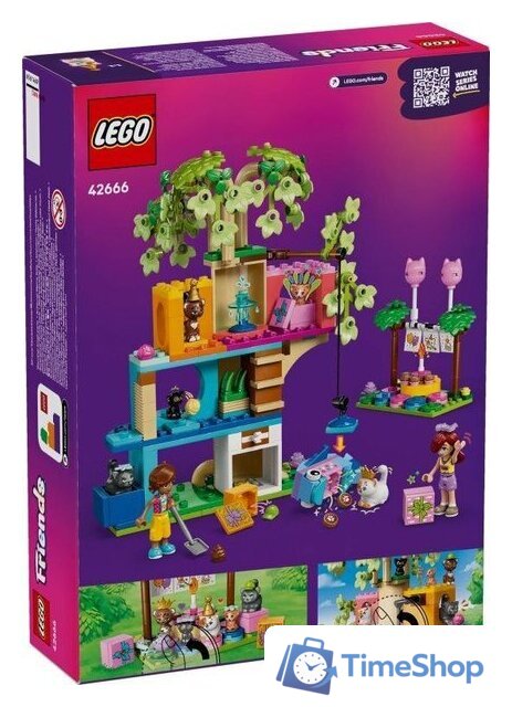 Конструктор LEGO Friends 42666 День рождения кошки и домик на дереве - Изображение №6 — Интернет-магазин Time-Shop
