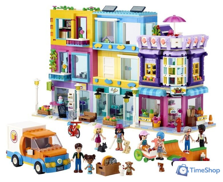 Конструктор LEGO Friends 41704 Большой дом на главной улице - Изображение №4 — Интернет-магазин Time-Shop
