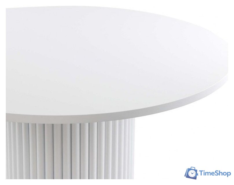Кухонный стол Notta Барел 110 615167 (белый/белый) - Изображение №2 — Интернет-магазин Time-Shop