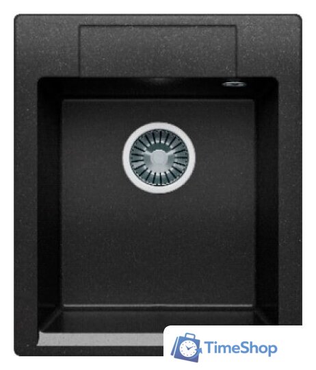 Кухонная мойка Polygran Argo-420 (черный 16) - Изображение №1 — Интернет-магазин Time-Shop